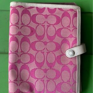 Coach notebook planner daily